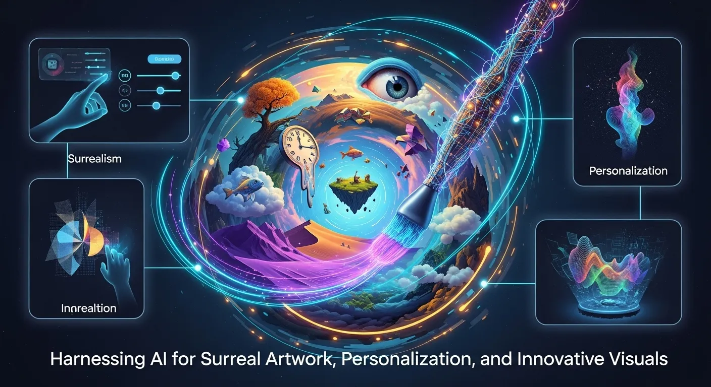 Harnessing AI for Surreal Artwork, Personalization, and Innovative Visuals