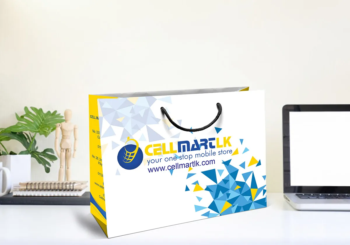 Promotional Bag Design for Cellmart