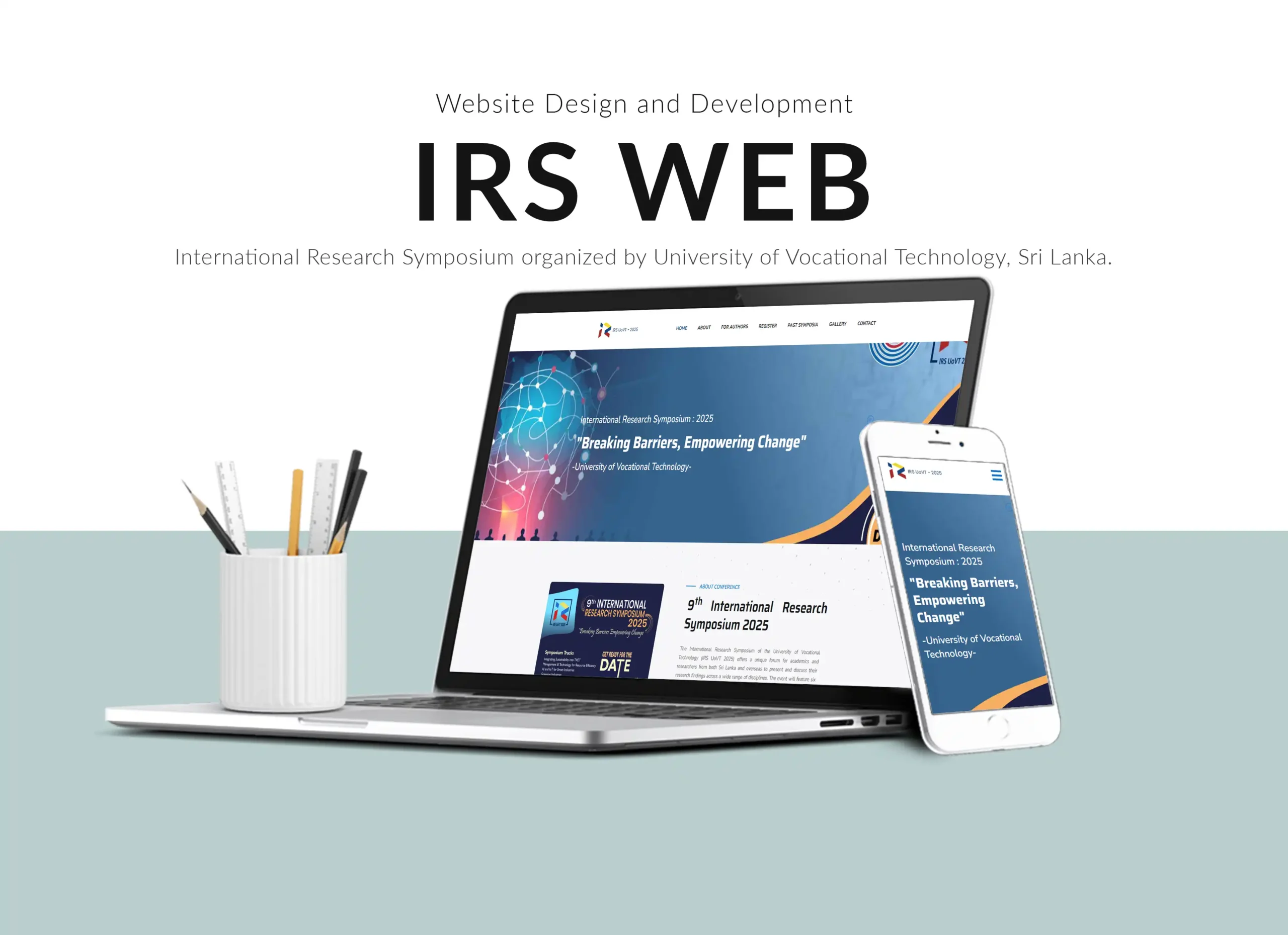 International Research Symposium Website Development