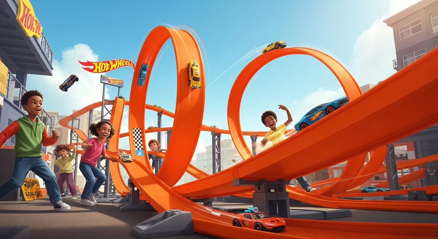 hotwheels Tracks and Competition